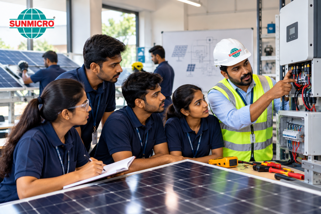 Skills and training with SUNMICRO SOLAR